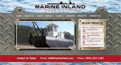 Desktop Screenshot of marineinland.com